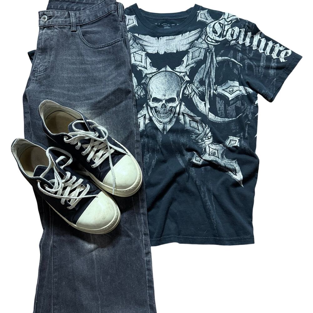 Men’s affliction type shirt